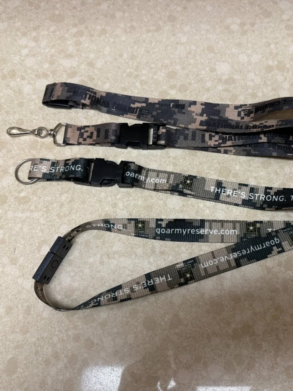 Army and National Guard Lanyards